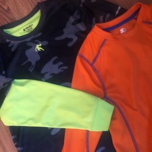 2 Dri Fit Long Sleeve shirts